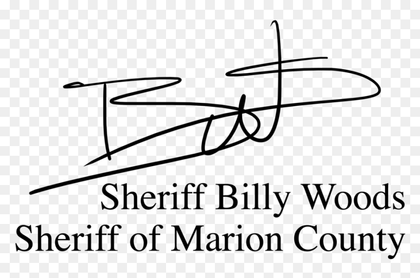 Woods Signature W-tagline White - Shot The Serif, HD Png Download - sheriff png