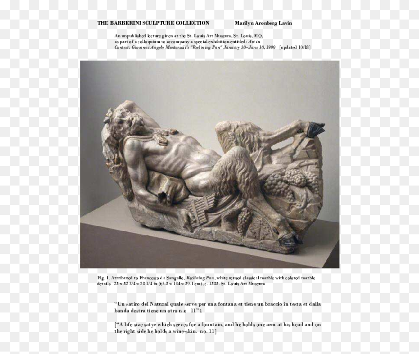 St Louis Art Museum Head Sculpture, HD Png Download - roman statues png