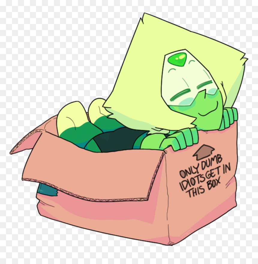 Only Dumb Assholes Get In This Box Clipart , Png Download - Skinny Rose Quartz Fanart, Transparent Png - dumb png