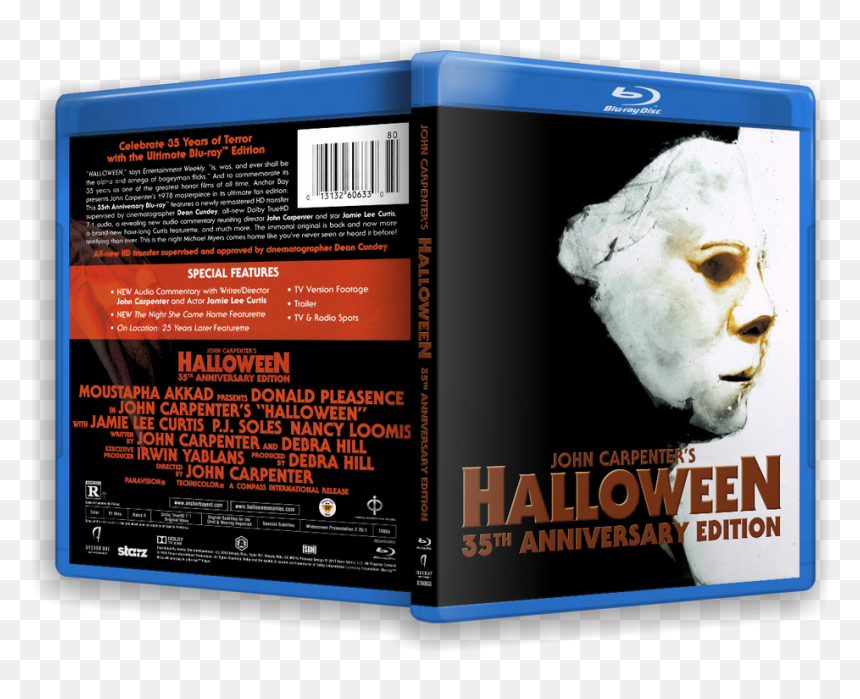 Agh3 - Halloween 1978 35th Blu Ray, HD Png Download - bluray png
