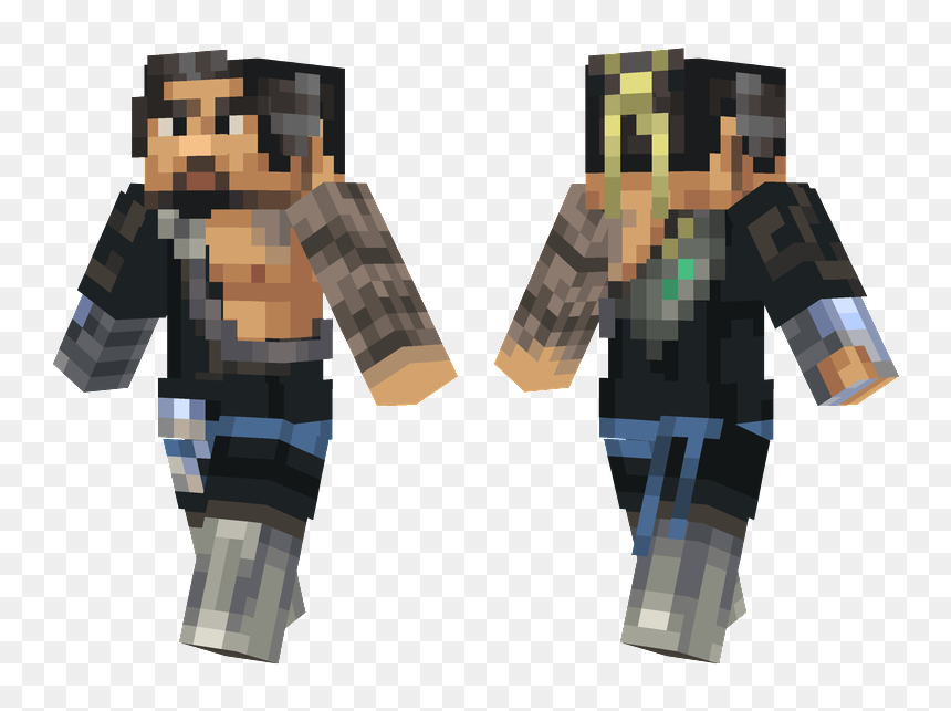 Minecraft, HD Png Download - hanzo overwatch png