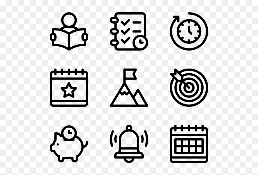 Design Vector Icon, HD Png Download - time management png