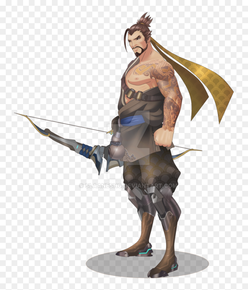 Shimada By Slaaneshg On - Longbow, HD Png Download - hanzo overwatch png