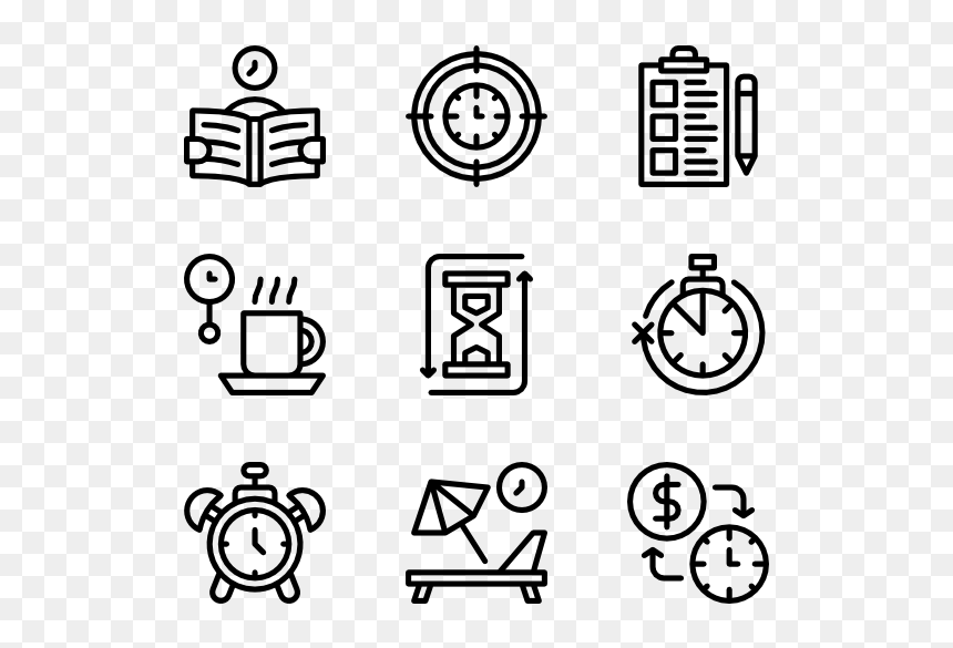 Farm Icons, HD Png Download - time management png