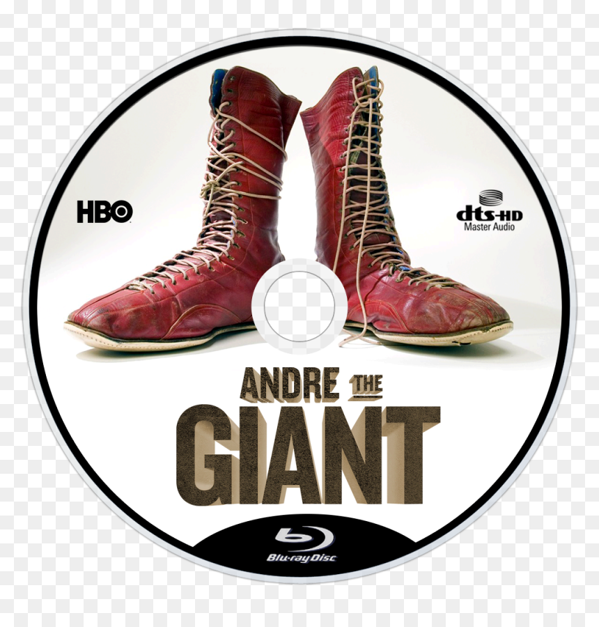 Andre The Giant Bluray Disc Image - Andre The Giant Boots, HD Png Download - bluray png