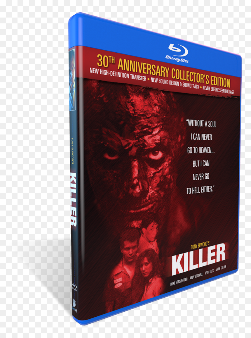 Killer Bluray 2018, Tony Elwood - Flash, HD Png Download - bluray png