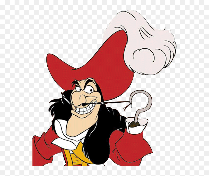 Captain Hook Clip Art, HD Png Download - captain hook png