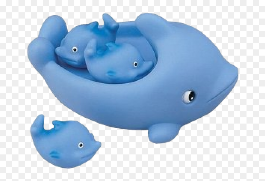 Dolphin Floatie Family Bathtub Toys - Floating Families Bath Toys, HD Png Download - floatie png