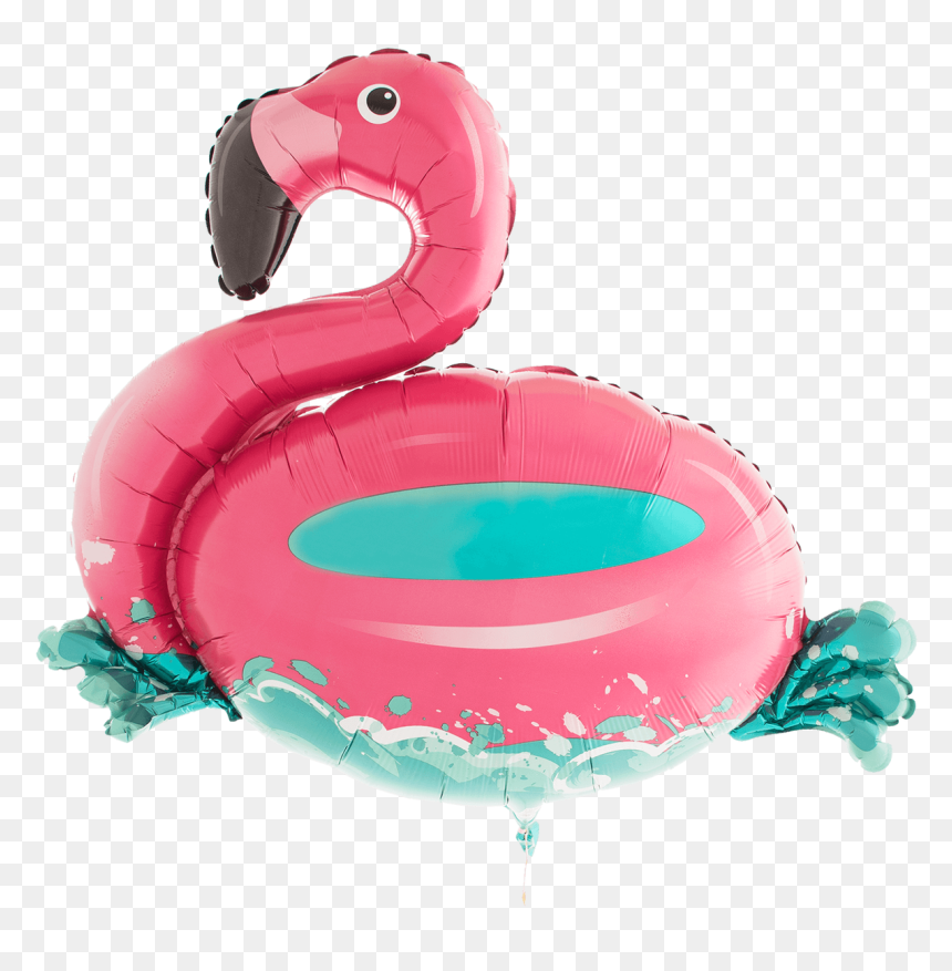 Foil Supershape Floatie Flamingo Balloon - Inflatable, HD Png Download - floatie png