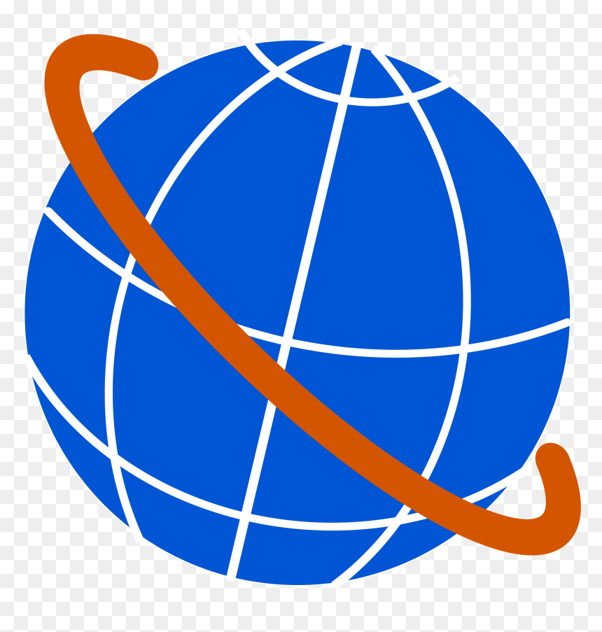 Globe Svg Clip Arts - Clipart Globe, HD Png Download - globe outline png