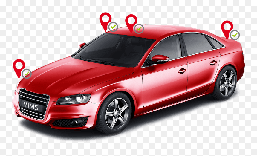 Vehicle Inspection Management System, HD Png Download - car outline png