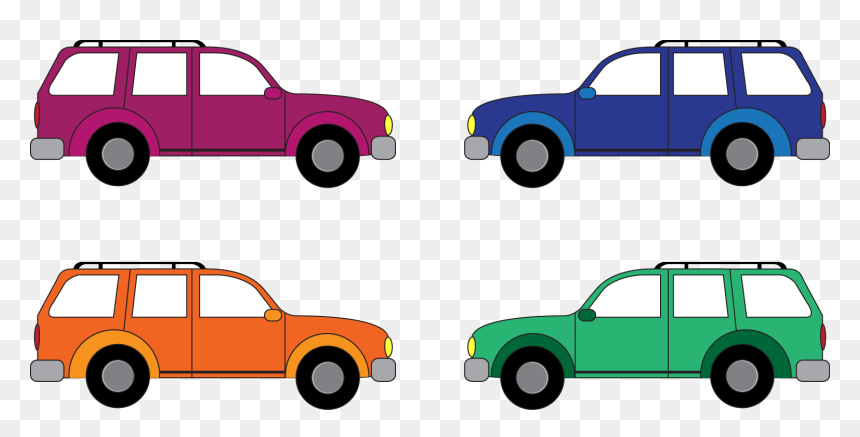 Transparent Background Cars Clipart, HD Png Download - car outline png