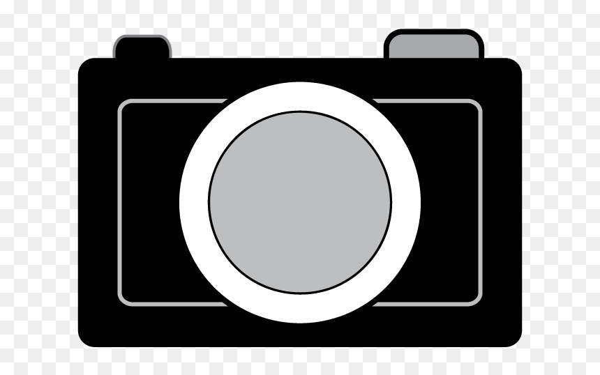 Camera Black And White Photography Clip Art - Clip Art, HD Png Download - camera clipart black and white png