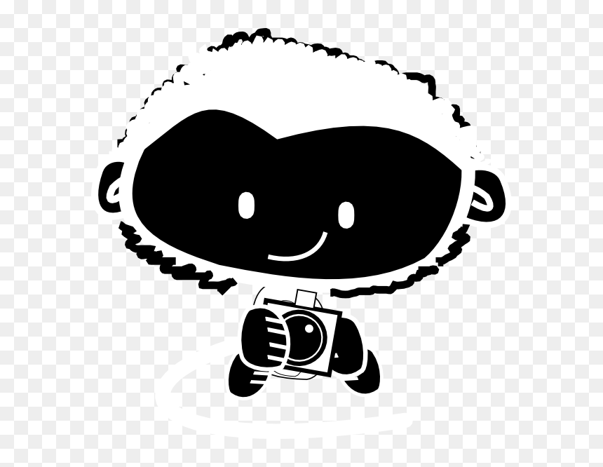 Camera Clipart Black And White Png, Transparent Png - camera clipart black and white png