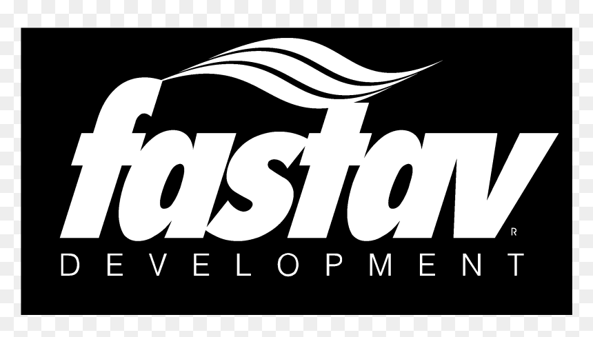 Fastav Logo Black And White - Fastav, HD Png Download - floatie png