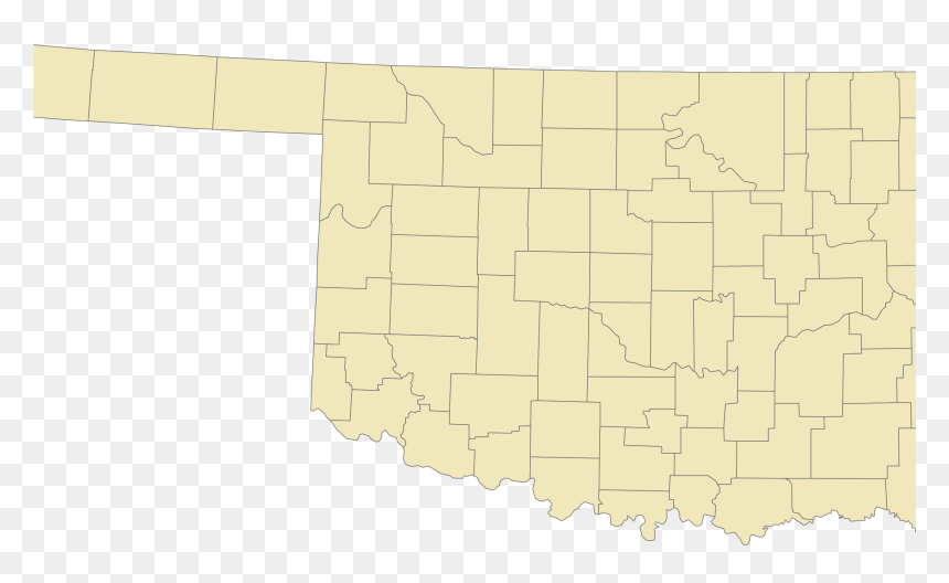 Conversion Therapy Bans - Oklahoma Population Map, HD Png Download - state of texas outline png