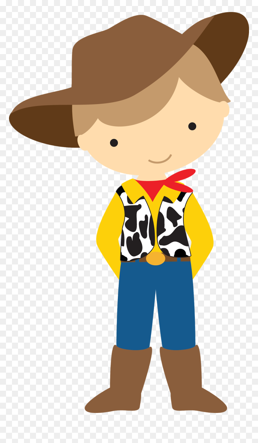 Cowboy Hat Clipart Toy Story Cowboy - Vaquero Clipart, HD Png Download - cowboy hat clipart png
