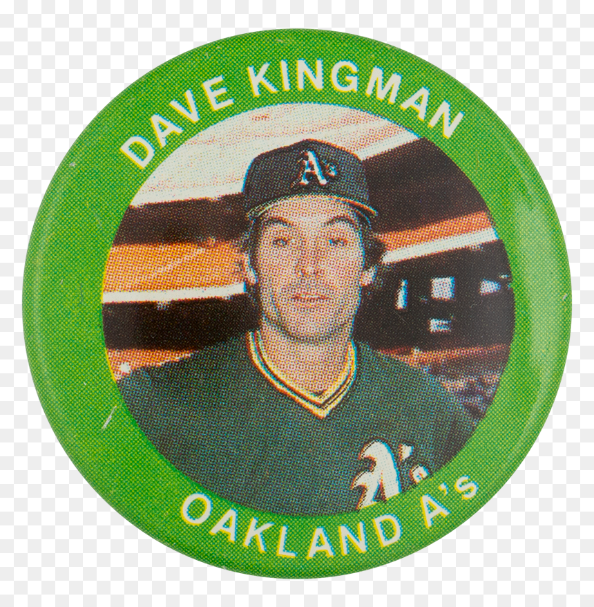Dave Kingman Oakland A"s Sports Button Museum - Emblem, HD Png Download - oakland a's logo png