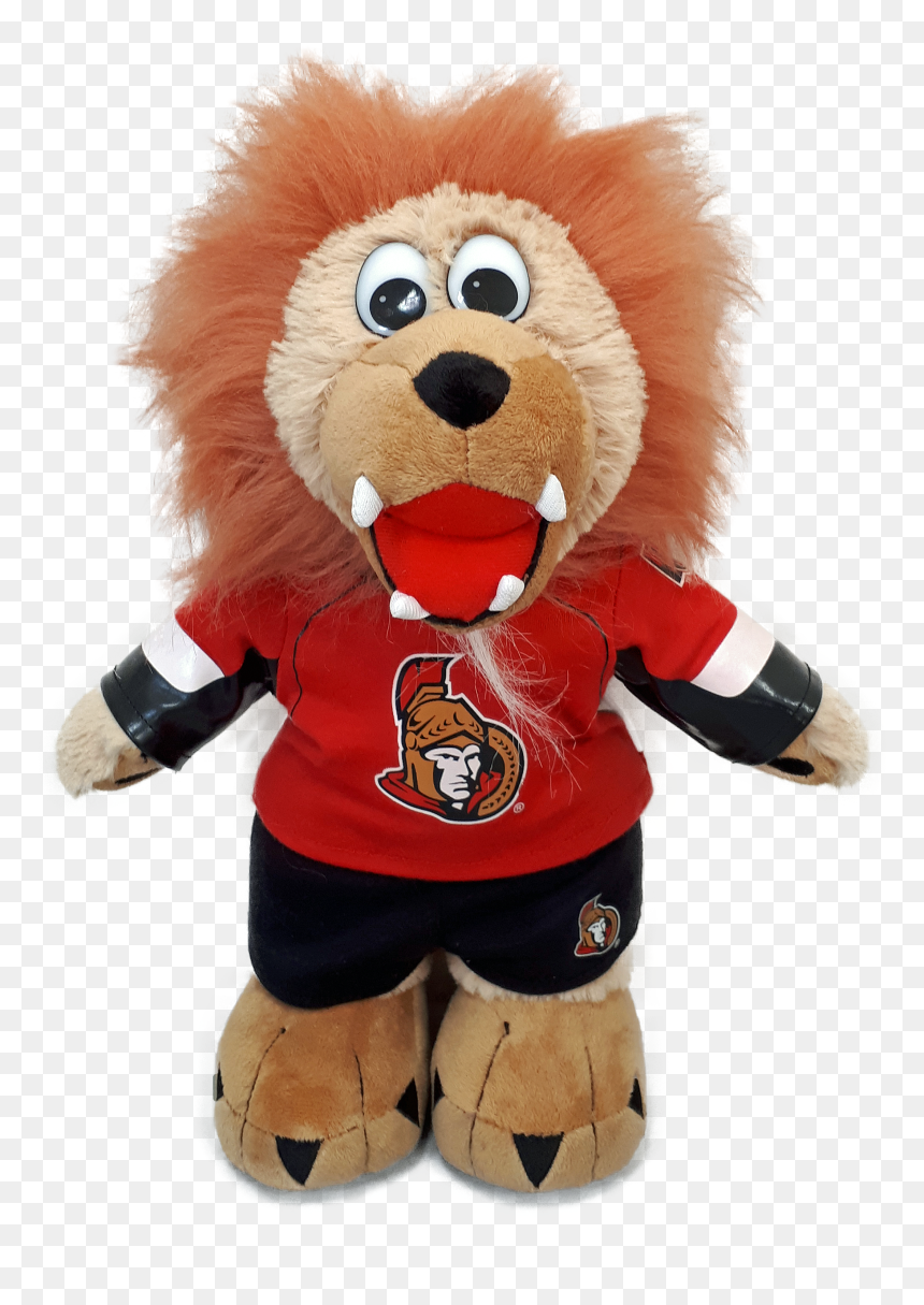 Ottawa Senators Sparty Plush Doll - Ottawa Senators Sparty, HD Png Download - ottawa senators logo png