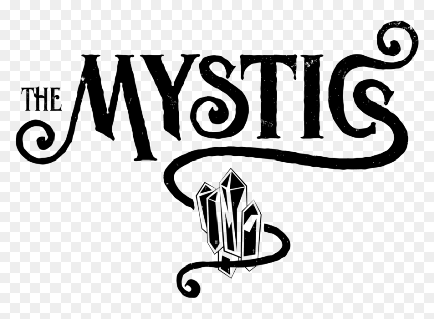 Themystics Lg Fulltransparent Black@2x - Calligraphy, HD Png Download - mystic png