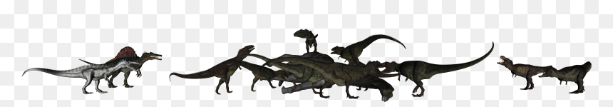 Mapusaurus Vs Argentinosaurus, HD Png Download - spinosaurus png