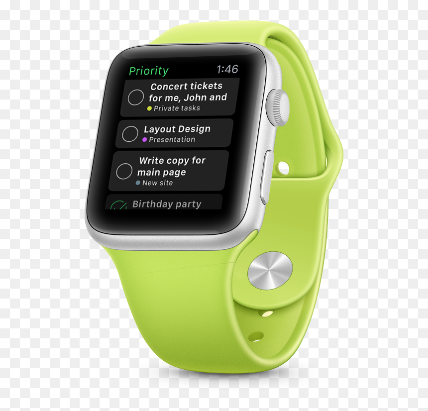 Priority - Watch, HD Png Download - iwatch png