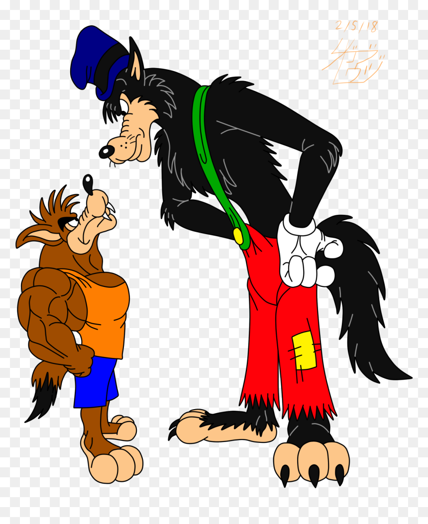 Cartoon, HD Png Download - anime wolf png