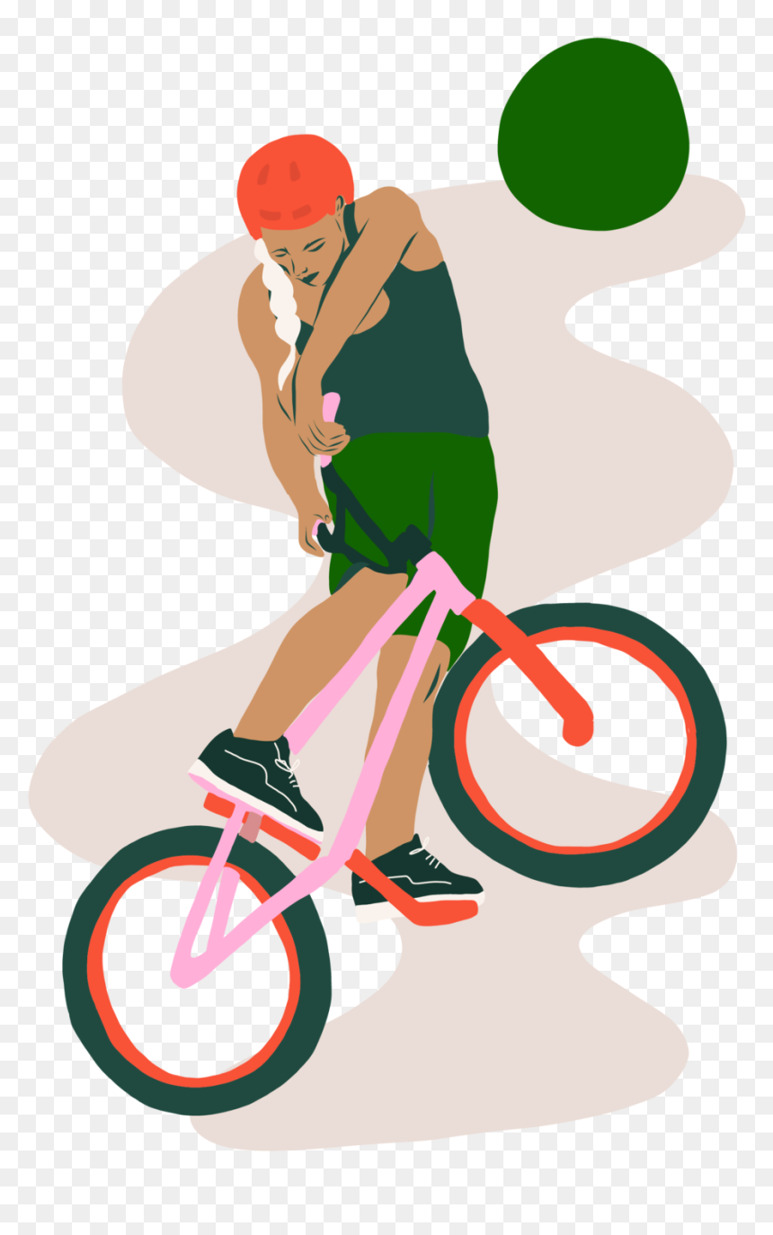 3 Huck&vans Spot - Hybrid Bicycle, HD Png Download - spot png