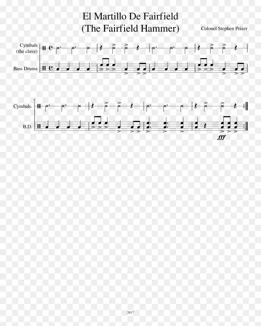 Sheet Music, HD Png Download - martillo png
