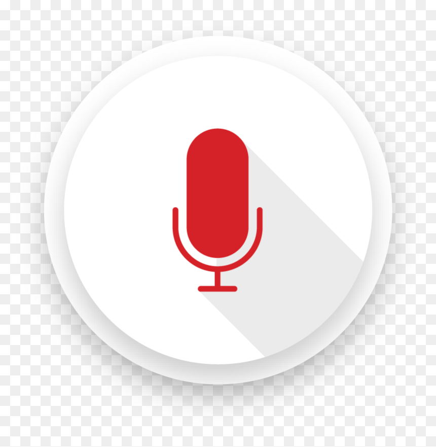 Circle, HD Png Download - voice icon png