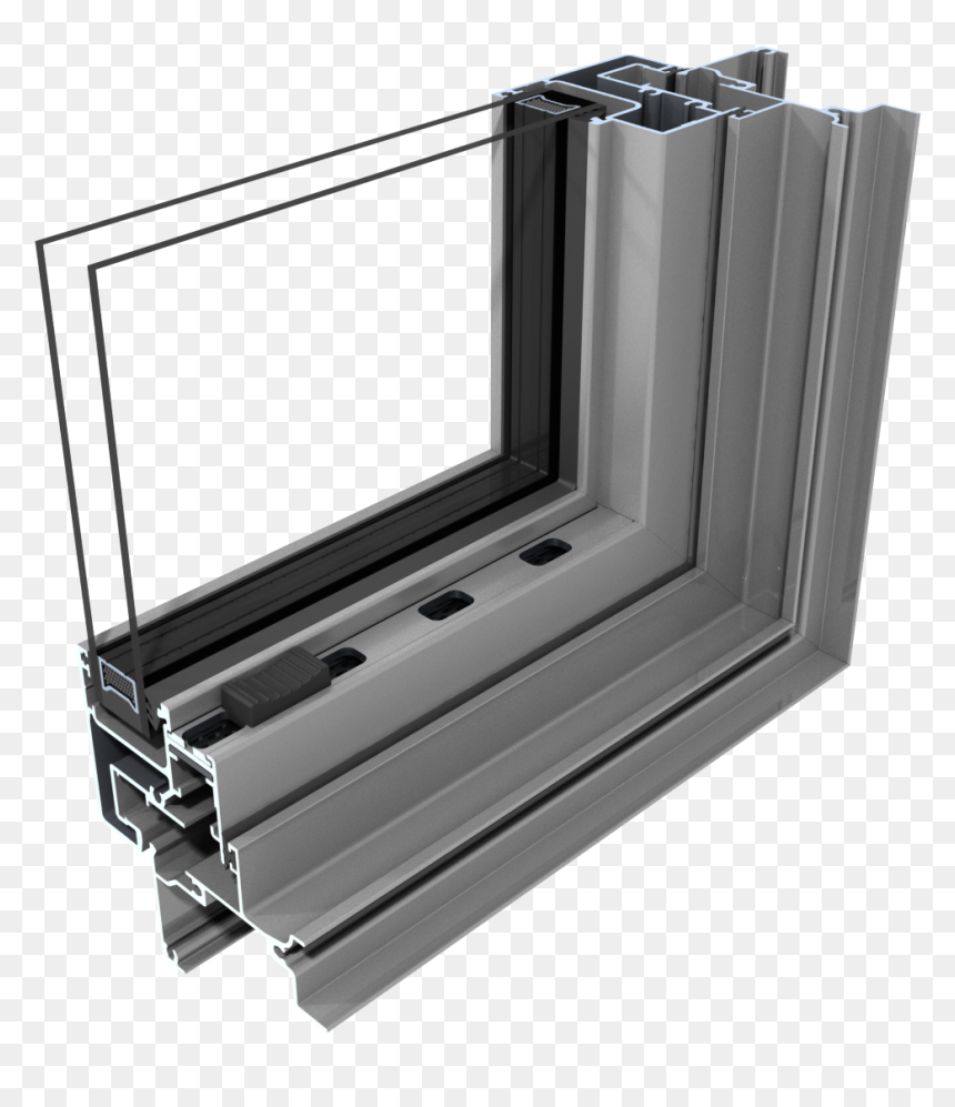 5 Vented Sash Inside New Frame - Wood, HD Png Download - white window frame png
