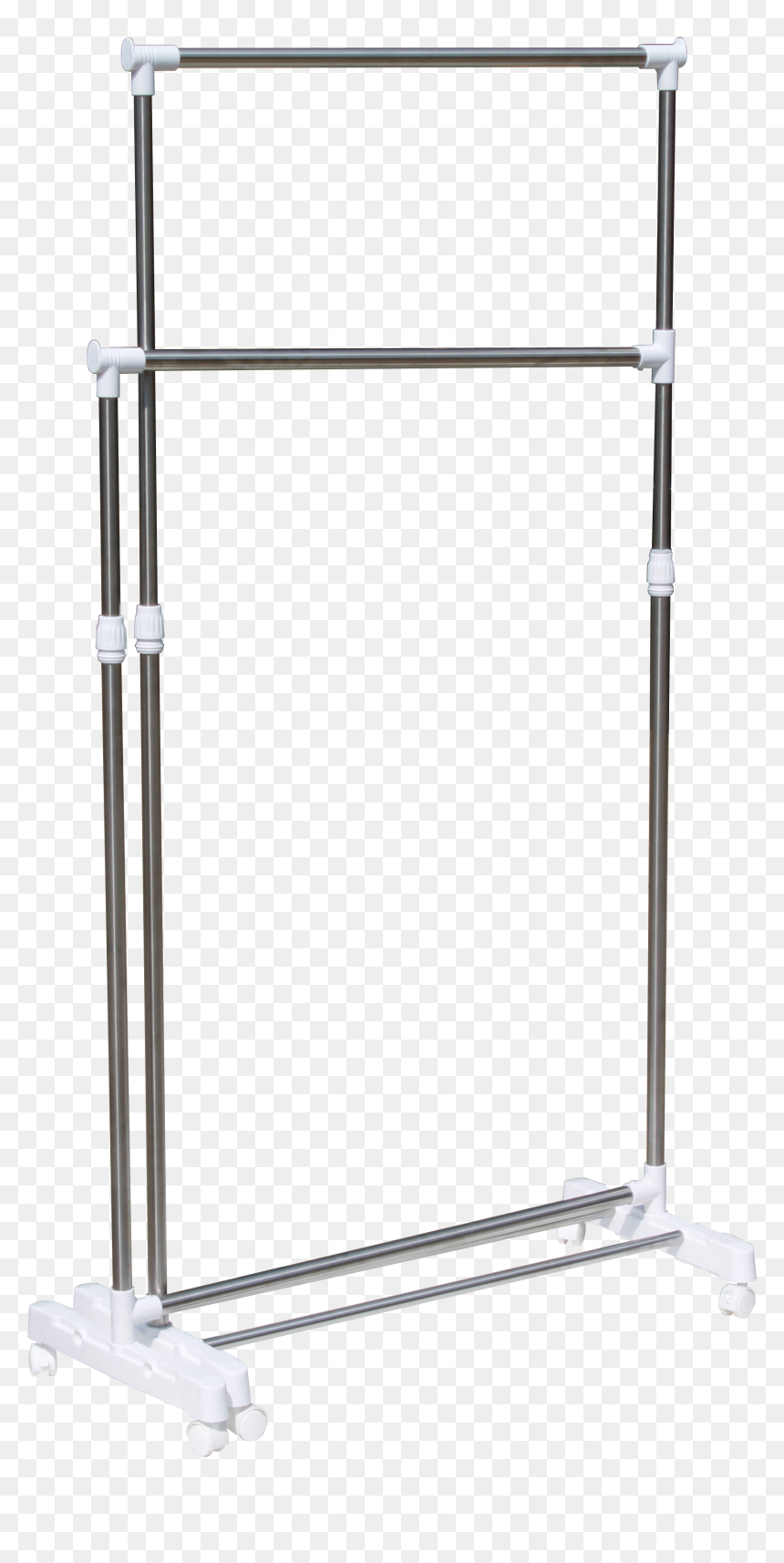 Corner Clothing Rack - Hurdling, HD Png Download - clothing rack png