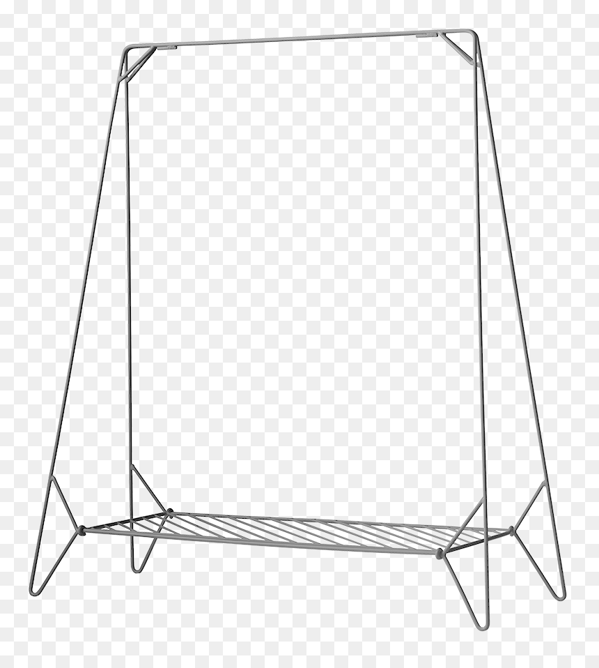 Anker, Folding Clothing Rack-0 - Menu Anker Clothing Rack, HD Png Download - clothing rack png