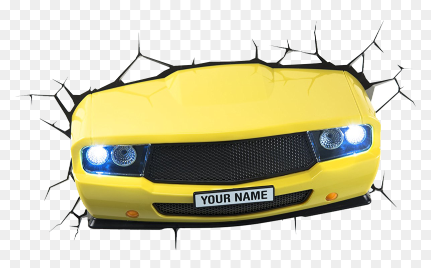 Transparent Coche Png - 3d Fx Yellow Muscle Car, Png Download - fx png