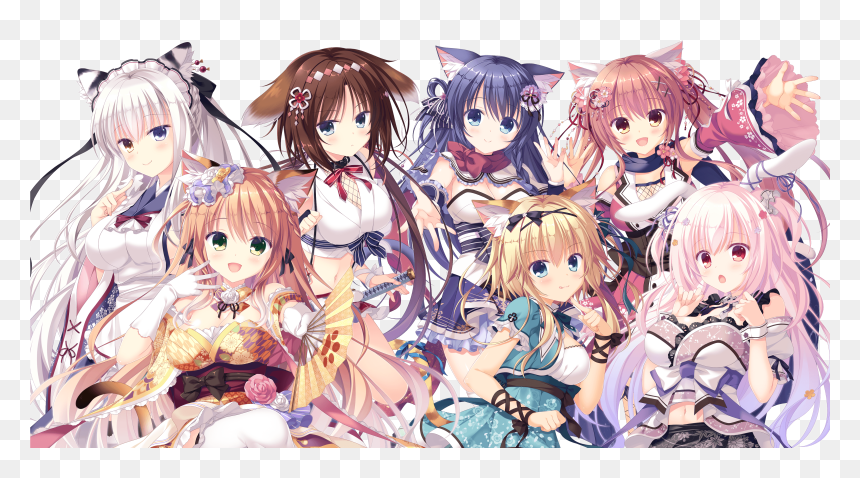 Anime, HD Png Download - neko ears png