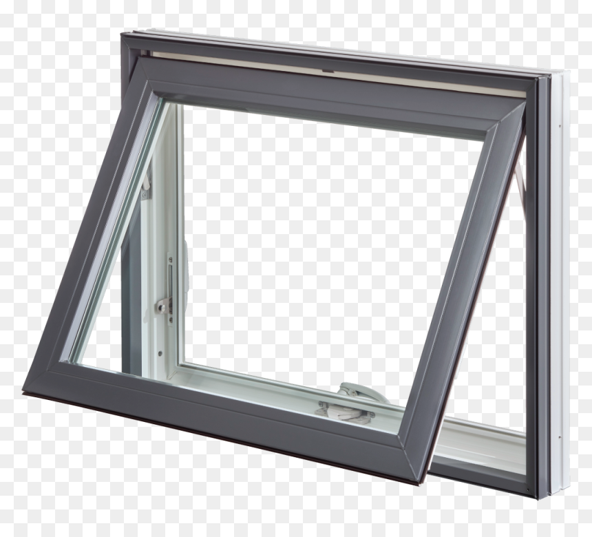 Replacement Awning Windows, HD Png Download - white window frame png