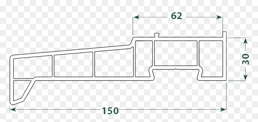 Diagram, HD Png Download - white window frame png