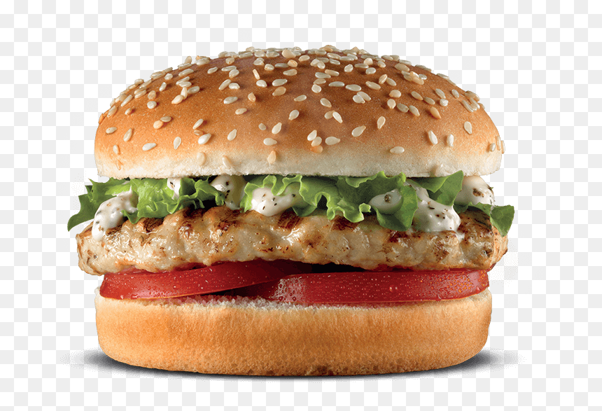 Sesame Seed Bun Hamburger, HD Png Download - hamburger.png