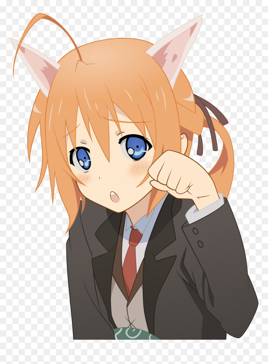 Tails Are Fine, Wonky Cat Ears Are Fine, Even Snakes, HD Png Download - neko ears png