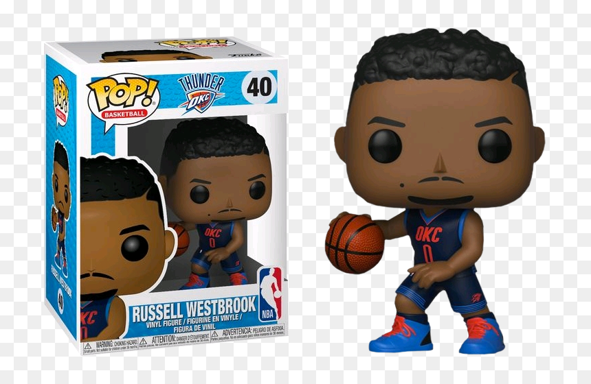 Russell Westbrook Funko Pop, HD Png Download - russel westbrook png