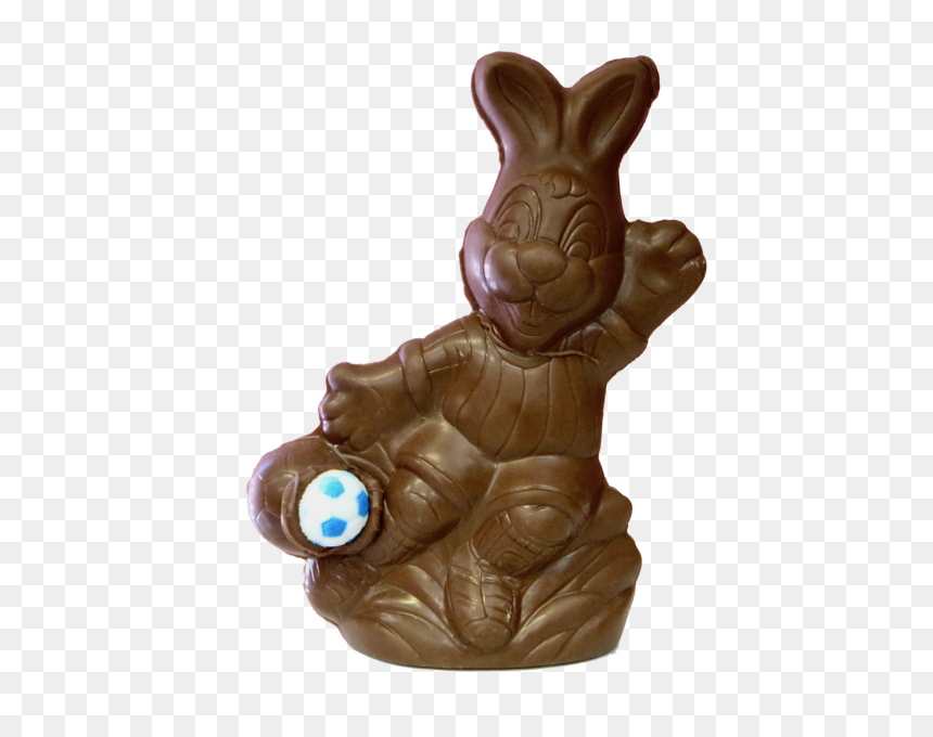 Transparent Chocolate Bunny Png - Figurine, Png Download - chocolate bunny png