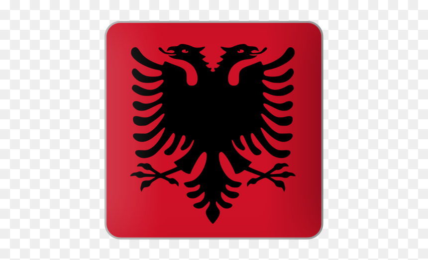 Download Flag Icon Of Albania At Png Format - Albanian Flag, Transparent Png - eagle icon png