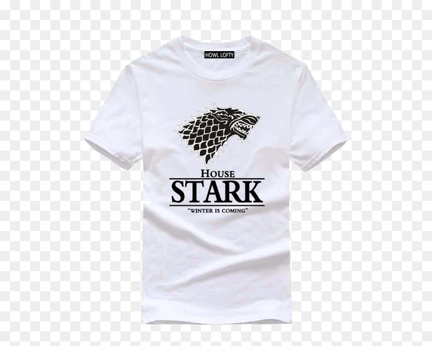 Game Of Thrones Stark T Shirt - Franz Josef T Shirt, HD Png Download - russel westbrook png