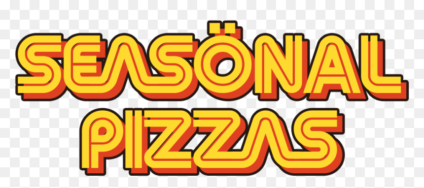 Seasonalpizzas Lettering Bigger, HD Png Download - pizza steve png
