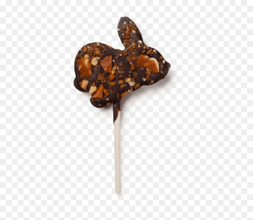 Brittle Bit Chocolate Bunny Pop Gift Set - Lollipop, HD Png Download - chocolate bunny png