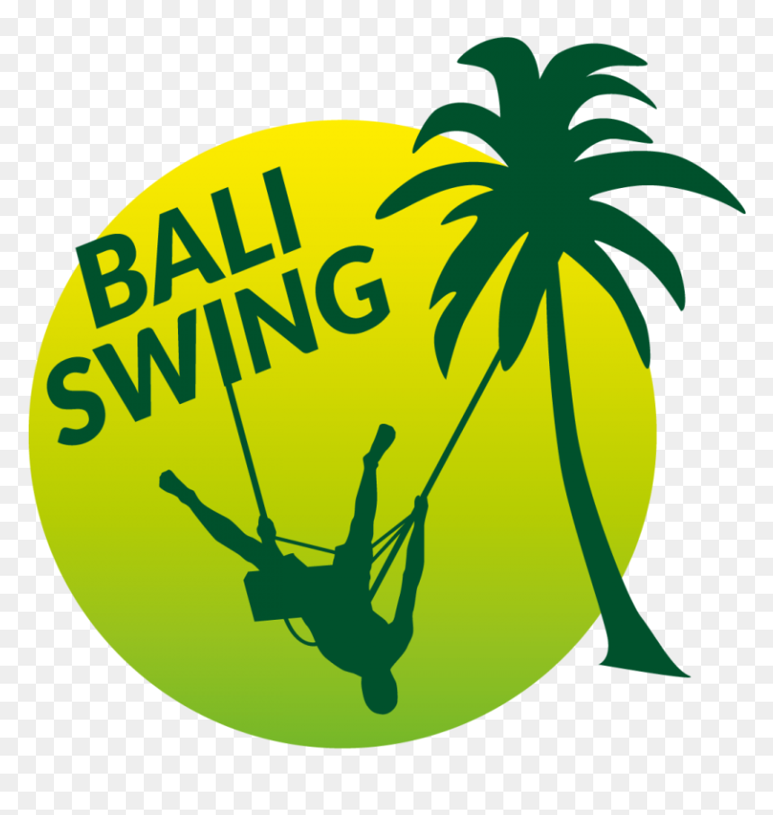 Tree Swing Tire Green Fun Play Png Image - Bali Swing Ubud Logo, Transparent Png - play.png
