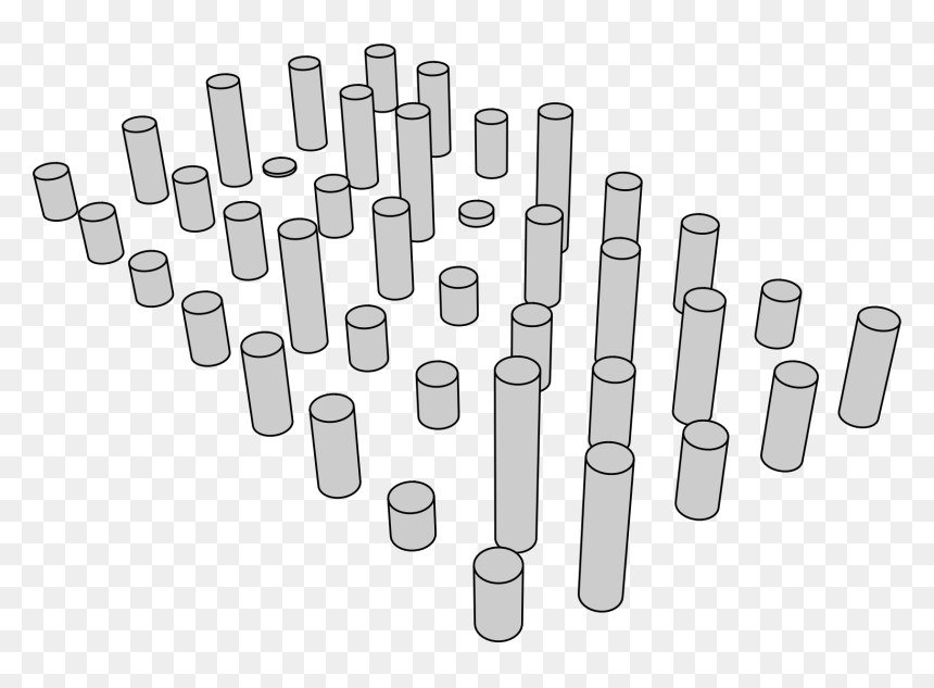 3d Cylinder Shapes - Shapes 3d Different Angles, HD Png Download - phonograph png