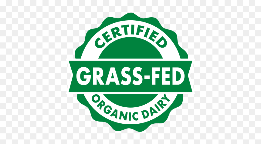 The Green And White Certified Grass-fed Organic Dairy - Usda Certified Grass Fed, HD Png Download - certified stamp png