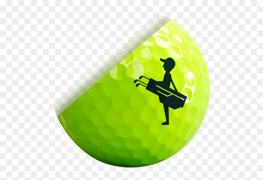 Neon Lime Vice Balls, HD Png Download - golfer silhouette png