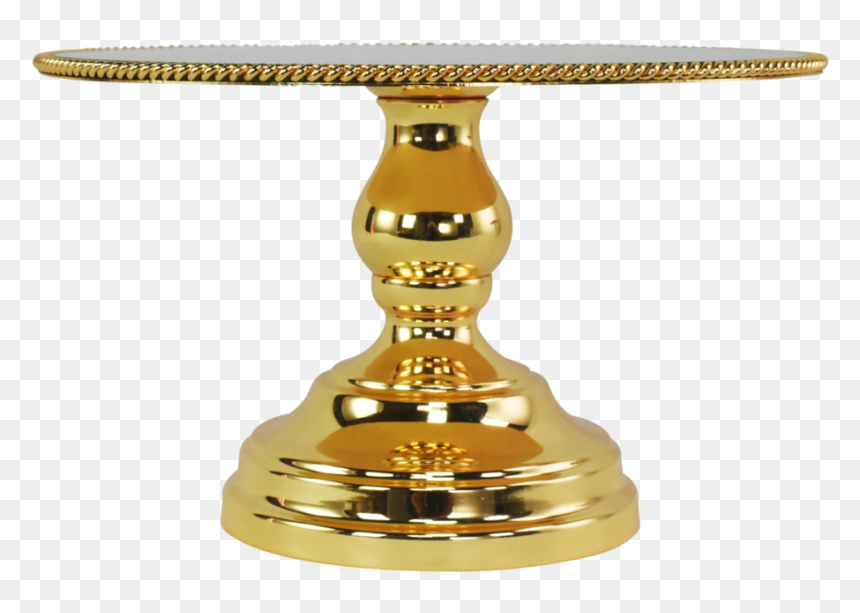 Transparent Gold Rope Png - Gold Mirror Cake Stand, Png Download - gold mirror png